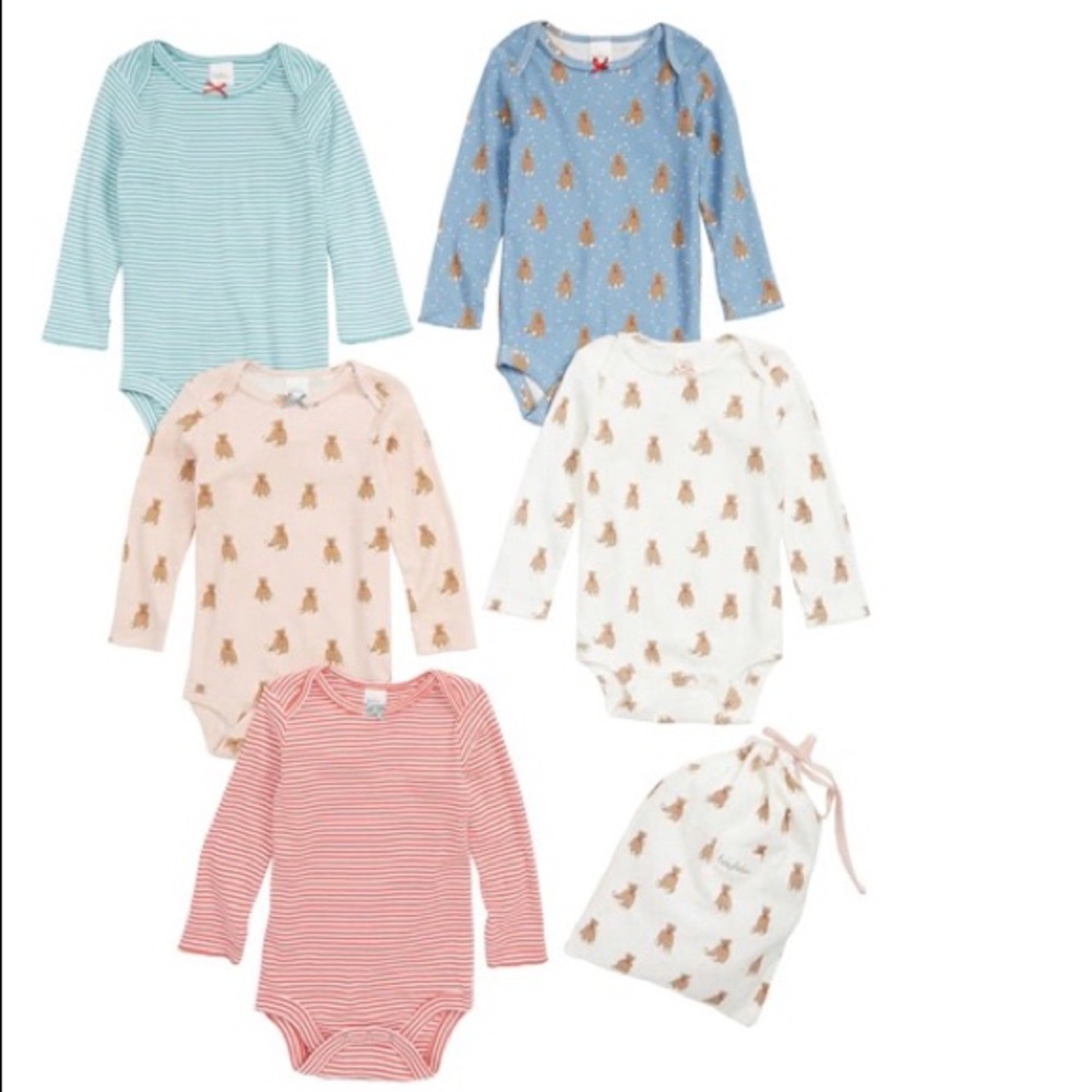 Mini Boden 5-pack Bodysuits